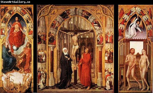 WEYDEN, Rogier van der Triptych of the Redemption